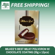 MILKEE’S BEST MILKY POLVORON W/ CHOCOLATE COATING (20g x 12pcs)
