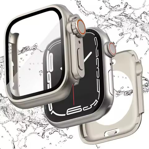 Change To Ultra 2 in 1 Waterproof Bumper Hard Case for Apple Watch 11 10 9 8 7 45mm 41mm 44mm 40mm I