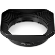 Haoge Metal Square Lens Hood for Sony RX1R3 M3 FE 40mm F2.5 G FE 50mm F2.5 G FE 24mm F2.8 G Lens Sha