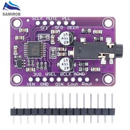 Samirob UDA1334A DAC Module UDA1334 I2S DAC Stereo Decoder Module Board