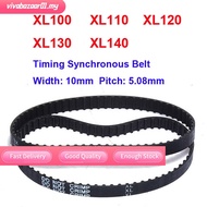 【VIVA⭐】100XL 110XL 120XL 130XL 140XL 037 Timing Belt Rubber Belt 10mm Width 1/5'' Pitch