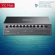 TP-Link ES210GP Omada 10-Port Gigabit Easy Managed Switch with 8-Port PoE+