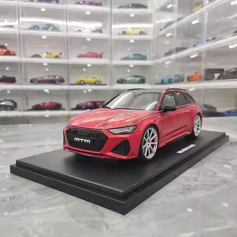 GT Spirit Resin Material 1:18 Scale Audi RS6 C8 MTM Limited Edition Simulation Resin Static Car Mode
