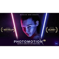 AE | Template | Picture 2D to 3D camera motion parallax 3D animation-Photomotion X v11