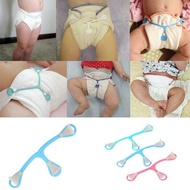 3pcs Baby Diaper Buckle Safety Nappy Belt Fasteners Pins Diaper Fixing