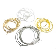 Accessories Circle Circle Ready Stock Wholesale Jewelry Earrings Large Circle Nine-Character Mark Pe