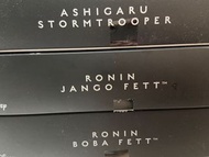 三盒不散 名將 boba fett + jango fett + ashigaru stormtrooper  （movie realization 白兵 賞金獵人） starwars mandalo