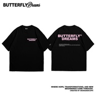 Degraded Butterfly Dreams Shirt "Daily Wear Tees" Regular Sizing Mens T-shirts Clothes Cotton