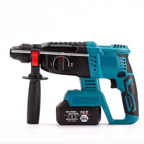 Brushless Electric Hammer 26mm 1680W Electric Impact Drill Multi-Function Rotating Electric Pick Fla