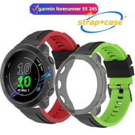 garmin forerunner 55 245 case Screen protector garmin forerunner 55 strap Silicone strap for garmin 