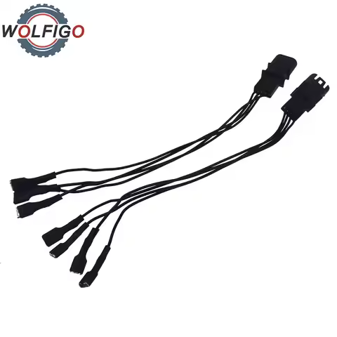 2 Pcs Side Mirror Heating Function Connector Cable Wire For BMW 5' 6' 7' X3 X4 X5 X6 F01 F02 F10 F11
