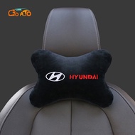 GTIOATO Car Seat Neck Pillow Auto Seat Head Neck Rest Cushion Headrest Interior Accessories For Hyundai I10 Getz Grand Starex Accent Elantra Atos Sonata Santa Fe Trajet Tucson I40 Ioniq Atoz Veloster