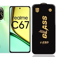 Tempered Glass Screen Protector For Realme C67 (OG FULL CLEAR)