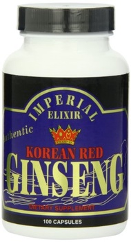 [USA]_Imperial Elixir, Korean Red Ginseng, 600 mg, 100 Capsules