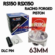 honda RS150 RSX RACING FORGED PISTON NLK SAIZ 57.3mm 62MM 63MM 65MM NLK FORGED PISTON