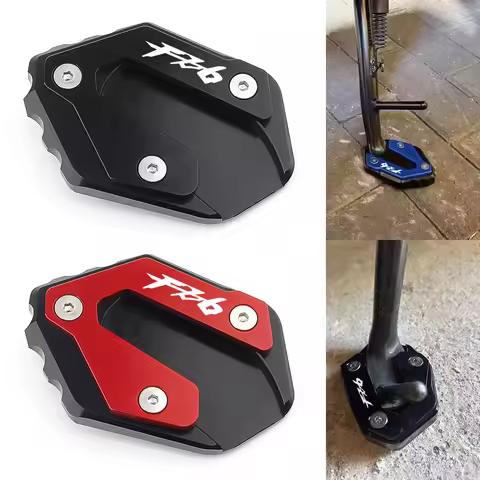 Fit For Yamaha Fz6 fz6r fz6-s2 FZ 6 Accessories 2004-2009 CNC Aluminum Side Stand Kickstand Enlarger