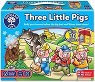 ORCHARD TOYS Three Little Pigs บอร์ดเกมส์เด็ก สำหรับครอบครัว ฝึกนับเลข ลิขสิทธิ์แท้ นำเข้าจากอังกฤษ