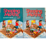 Shaping Msths 2 B activity books part 1 and part 2 (2 books) (2E)