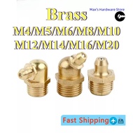 45 °/90 °/180 ° Butter Nozzle Copper Nozzle Connector Copper Oil Cup Oil Nozzle Oil Gun Injection Ex