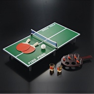 Large Indoor Mini Table Tennis Table Game Foldable Table Tennis Table Parent-Child Table Game Entert