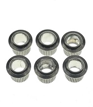 KAISH Premium Brass Vintage Size Guitar Tuner Bushings 1/4" Vintage Tuning Keys Tuning Machines Ferr