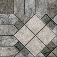 Asia Tile Ontario Grey 40 X 40 Keramik Kasar Taman Garasi Kamar Mandi