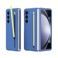 Samsung Galaxy Z Fold 6 Case with S Pen Holder & StylusHard PC Shockproof Protective Cover for Galax