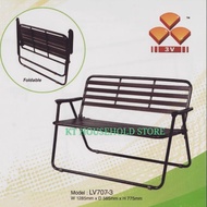 KT WARE LV 707-3 4Ft  3V Foldable Outdoor Bench Chair/Outdoor Chair/ Bench Chair/ kerusi lipat