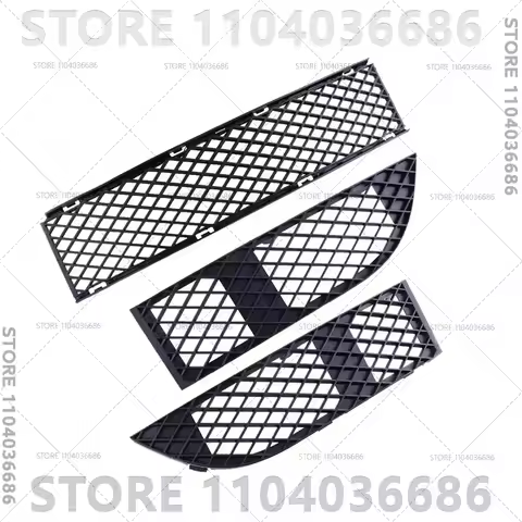 For 2003 2004 2005 2006 2007 2008 E65 E66 BMW 750i 750Li 760i 760Li Alpina B7 Front Bumper Grill Gri