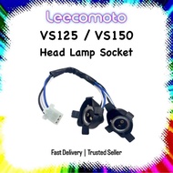 Suzuki VS125 VS150 VS 125 150 Front Head Lamp Socket Headlamp Headlight Wire Light Soket Wayar Wayer