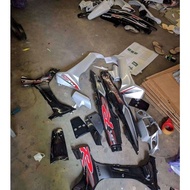 Cover Body Fiz R F1z R Fiz r Full Clutch silver black black silver, Cover Body full Set Smooth YAMAH