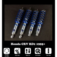 Honda CRV RD1 1995+ - HWL MT1bs series fully adjustable absorber coilover