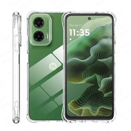 Shockproof Phone Case For Motorola Moto G35 G05 G85 G75 G86 G56 G55 Clear Soft Phone Cover Transpare