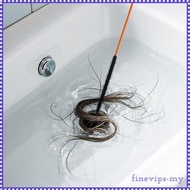 [FinevipsMY] 5 Pieces Flexible Drain Snake Sturdy Plumbing Snake for Shower Toilet Drain