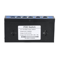 POE Switch Network 6-Port With 4-Port PoE 10/100Mbps Power Over Ethernet Switch-ออกแบบมาสำหรับการใช้