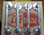 Handle Pintu Lemari Kayu Klasik Bulat Menjang Ukuran 3 inc atau Tarikan Jendela dan Laci Besar Warna