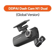 DDPAI Dash Cam N1 Dual Front & Rear Recording NightVIS 1296P Dash Cam Recorder Car DVR App Contro