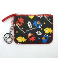 Sesame Street Elmo Big Bird Cookie Monster Ezlink Card Pass Holder Coin Purse Key Ring