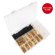 Female/Male Spade Terminals 2.8/4.8/6.3mm Wire Connectors Crimp Terminals with Transparent Cover