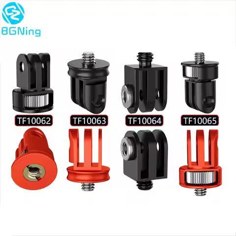 1/4 Screw Converter Mini Tripod Adapter for Gopro 11 10 9 8 7 Action Camera Accessories