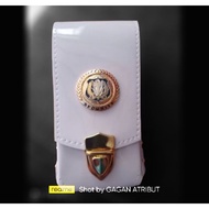 Hp WALLET HP HOLDER HP SATPAM SECURITY COR METAL LOGO