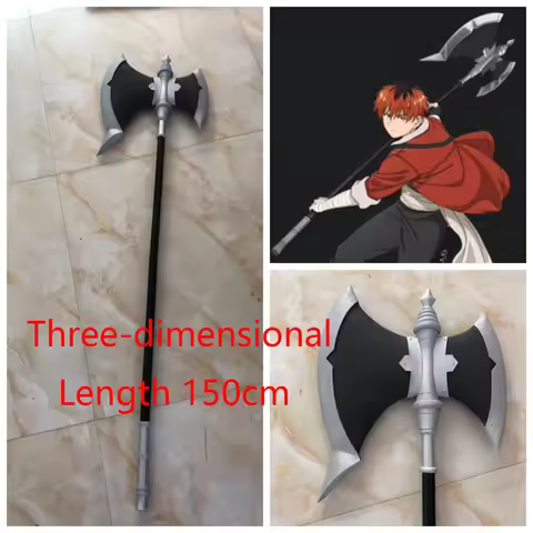 Frieren: Beyond Journey's End Stark Cosplay Axe weapon Props Model Knife and Sword High Quality Thre