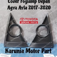 Cover Foglamp Bemper Depan Toyota Agya Ayla 2017 2018 2019 2020