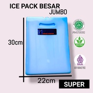 ice pack jumbo 22x30x3cm besar ice gel blue thermafreeze