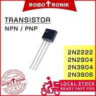 Transistor 2N Series (NPN/PNP) 2N2222 2N2222A, 2N2904, 2N2907 2N2907A, 2N3906, Compatible Arduino UN