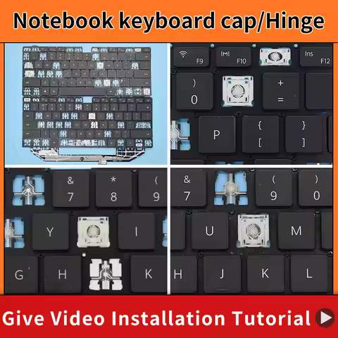 Replacement Keycap Key cap Hinge For HUAWEI MateBook X Pro MACH-W19C/W19B/BL/ MACHR-W29B/W29BL/W19C/
