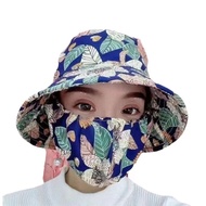 Sun Protection Hat Mask Integrated Summer Women's Sun Protection Face UV Protection Sun Hat New Arrival Outdoor Hiking Spring