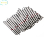 BEOHESP 50pcs Nail Grinding Heads, Cuticle Clean Dead Skin Removal Flat Head Nail Drill Bits, Practi