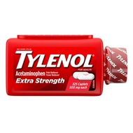 SUNPLAN.PH Tylenol Extra Strength Caplets Fever Reducer and Pain Reliever 500 mg 325 ct.