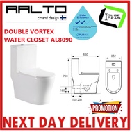 Aalto DOUBLE VORTEX WATER CLOSET AL8090 / Express Free Home Delivery